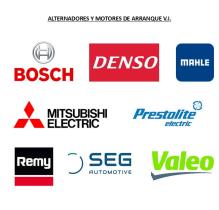MOTORES DE ARRANQUE Y ALTERNADORES  ALTERNADORES Y MOTORES DE ARRANQUE