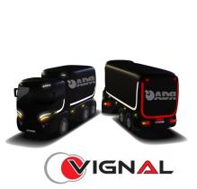 VIGNAL D14754 - GALAXY LED MAGNET FLASH ORANGE