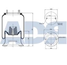 ADR 51304805 - FUELLE COMPLETO ALUMINIO