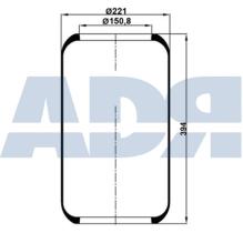 ADR 51349140 - FUELLE SOLO GOMA