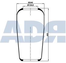 ADR 51805000 - FUELLE SOLO GOMA