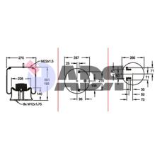 FIRESTONE W01M586222 - FUELLE WEWELER 1T19L7