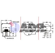 FIRESTONE W01M586223 - FUELLE WEWELER 1T19L11