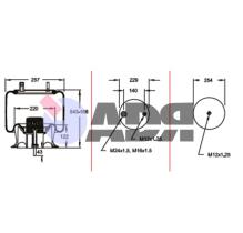 FIRESTONE W01M586260 - FUELLE RVI MAGNUM / HENDRICKSON