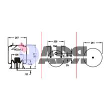 FIRESTONE W01M586276 - FUELLE CPTO. DISCOS/HENDRICKSON