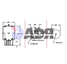 FIRESTONE W01M586318 - FUELLE COMPLETO