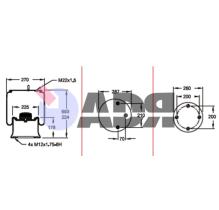 FIRESTONE W01M586348 - FUELLE COMPLETO