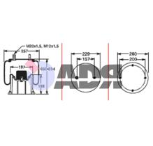 FIRESTONE W01M587548 - FUELLE CPTO. MONTENEGRO