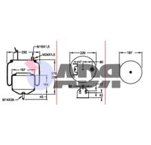 FIRESTONE W01M588472 - FUELLE COMPLETO