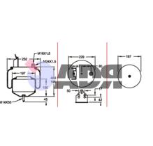 FIRESTONE W01M588477 - FUELLE COMPLETO