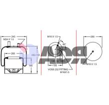 FIRESTONE W01M588513 - FUELLE CPTO MERCEDES 1R7Z440290