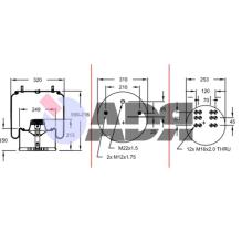 FIRESTONE W01M588602 - FUELLE (FPM) BPW 36K