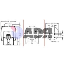 FIRESTONE W01M588609 - FUELLE COMPLETO