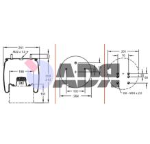 FIRESTONE W01M588613 - FUELLE (FSC) BPW 30K