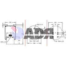 FIRESTONE W01M588620 - FUELLE (FSC) BPW 30