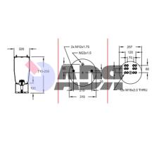 FIRESTONE W01M588966 - FUELLE (FPM) BPW 36