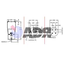 FIRESTONE W01M588969 - FUELLE LECIÑENA 725 AMARRE CENTRAL