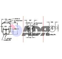 FIRESTONE W01M589881 - FUELLE COMPLETO