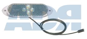 VIGNAL 104140 - SMD04 LED Luz de Posición Delantera LED 24V Blanca