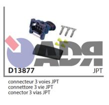 VIGNAL D13877 - CONECTOR JPT 3 VIAS