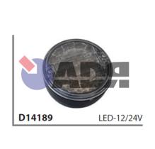 VIGNAL D14189 - PILOTO TRASERO REDONDO BLANCO LED UNIVERSAL