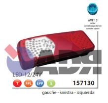 VIGNAL 157130 - PILOTO TRAS.IZDO.LC8T LED (LUZ/MAT) BENALU, LAMBERET