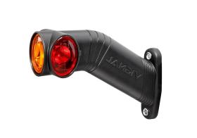 VIGNAL D14421 - FA3 LED  LUZ DE GÁLIBO IZQUI. LED 12/24V CRISTAL/ ROJO/ÁMBA