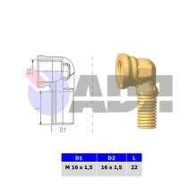 RAUFOSS 6237808 - CODO 90º PASAMUROS M-H