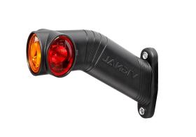VIGNAL D14427 - FA3 LED - LUZ DE GÁLIBO IZQ. LED 12/24V CRISTAL/ROJO/ÁMBAR