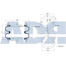 ADR 51473962 - FUELLE ELEVADOR 12X2 TOMA LATERAL