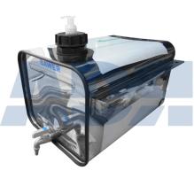 ADR 90BAI002 - Bidón Agua 25 Lts Acero Inox Pulido 285X245X400 C/jabonera