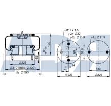 ADR 51275087 - FUELLE SUSPENSION COMPLETO