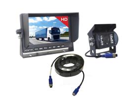 VIGNAL D16033 - KIT CÁMARA CON CABLE HD 720P PANTALLA DE 7" CÁMARA DE 120º