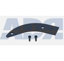 ADR 90SJ1385 - TAPON PLASTICO CURVO PARA CANTONERA ALUM.